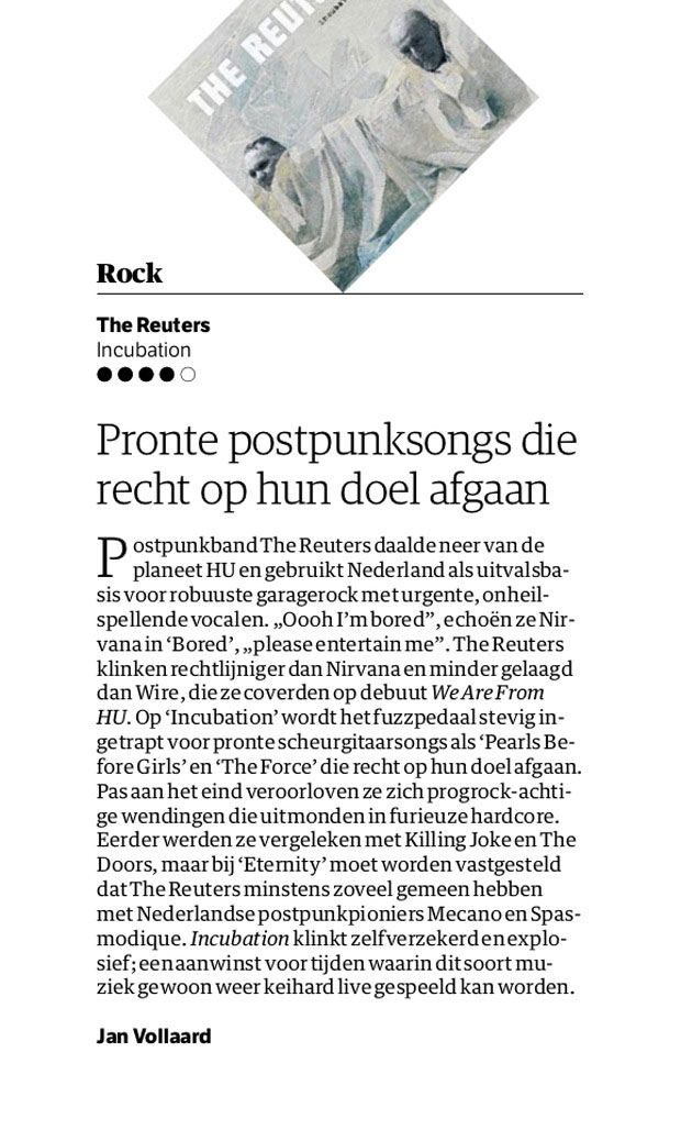 NRC review The Reuters - Incubation